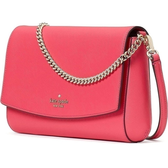 KATE SPADE Pink Greer convertible crossbody/shoulder bag NWT Barbie Cote perfect - Picture 12 of 14
